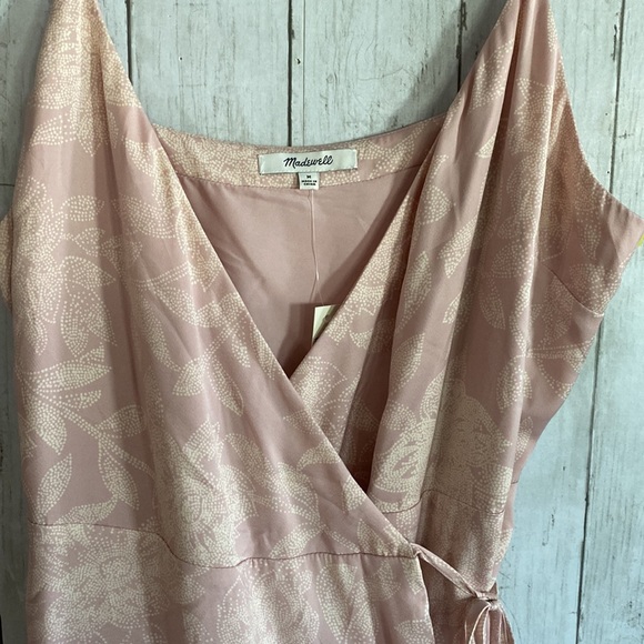 Madewell Crepe Cami Wrap Dress - Picture 10 of 12
